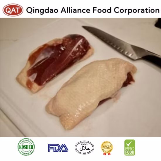 Petto d'anatra affumicato con carne halal di petto d'anatra congelato